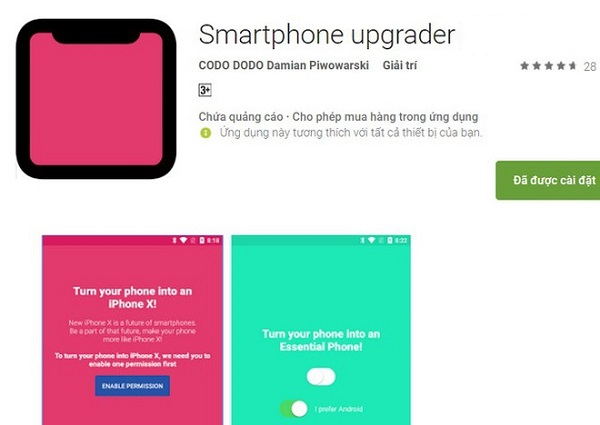 Tải ứng dụng Smartphone upgrader  miễn phí tại Google Play