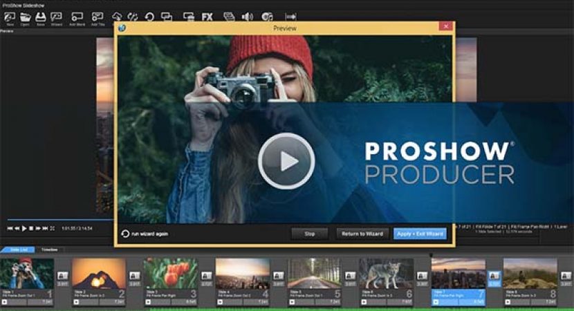 Phần mềm Proshow Producer chỉnh sửa video được phát triển Photodex
