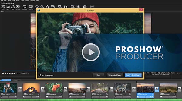 Phần mềm Proshow Producer chỉnh sửa video được phát triển Photodex