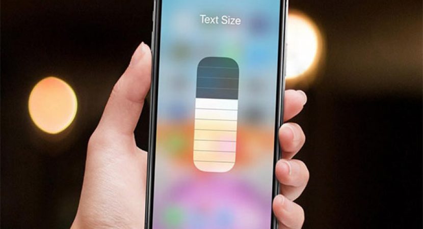 Hướng dẫn một số thủ thuật thay đổi kích cỡ chữ hiển thị trên màn hình thiết bị iPhone