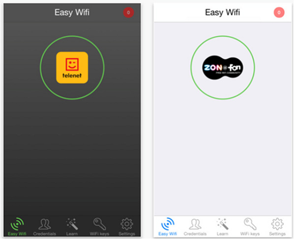 Ứng dụng Easy Wifi for iPhone