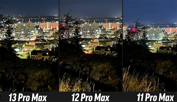 Khả năng chụp đêm trên iPhone 13 Pro Max có khi còn kém hơn iPhone 12 Pro Max