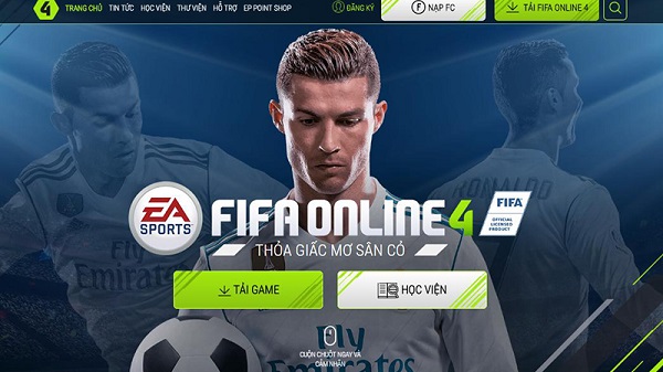 Giao diện FIFA Online 4