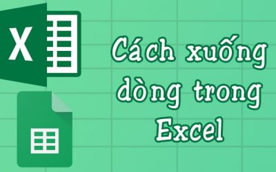 Hướng dẫn xuống dòng trong Excel và Google Spreadsheets